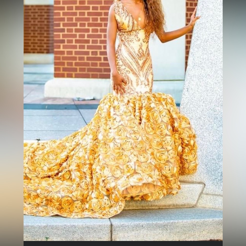 Rachael Mills customized Prom dress